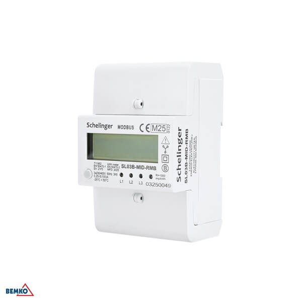 ELEKTRIČNO BROJILO 3 FAZNO 5(100)A DIGITALNO MID RMB