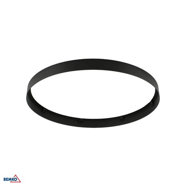 OKVIR ZA CELIA LED STROPNU SVJ.  PLC 460mm CRNI PLITKI