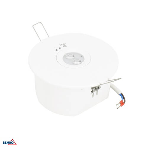 PANIK SVJETILJKA LED 2,5W 3H IP65 350lm 6500K OKRUGLA TOLER-2 OPTIKA
