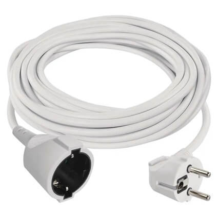 PRODUŽNI KABEL PP/J 10M 3X1,5 BIJELI