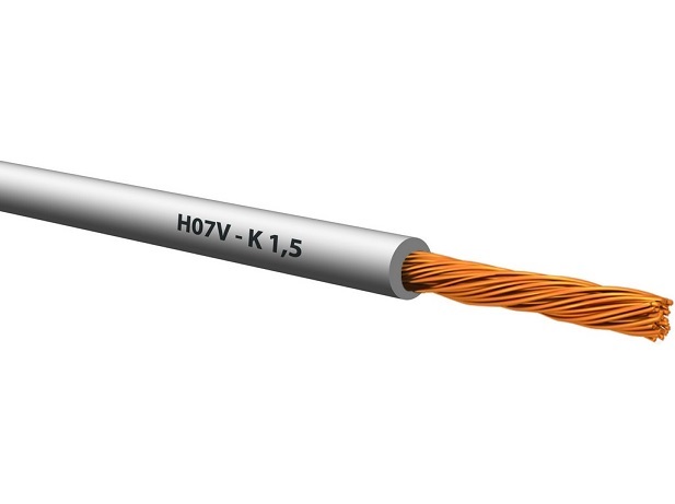 VODIČ P/F 1,5 BIJELI (HO7V-K)