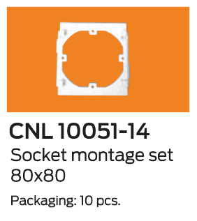 NOSAČ 80X80 UNIVERZALNI ZA PARAPET KANAL