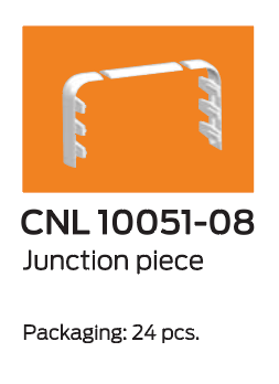 SPOJNICA PARAPET KANALA 100X50 BIJELA